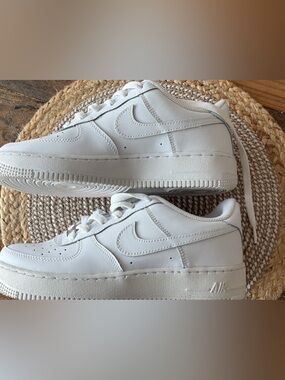 Nike Air Force 1’s White Women's Athletic Shoes